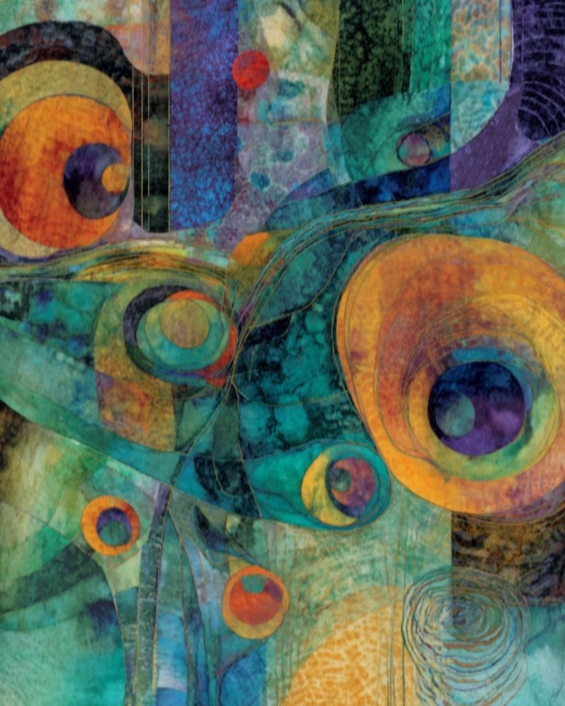 Vibrant Abstract Circles