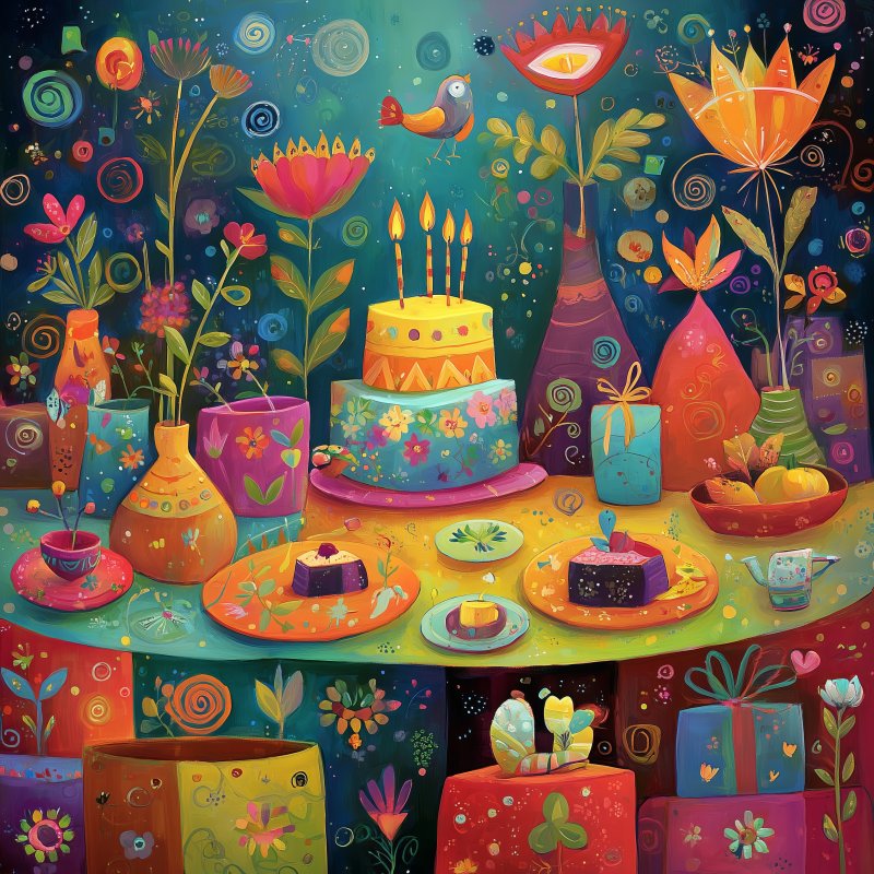 Colorful Celebration Table 2