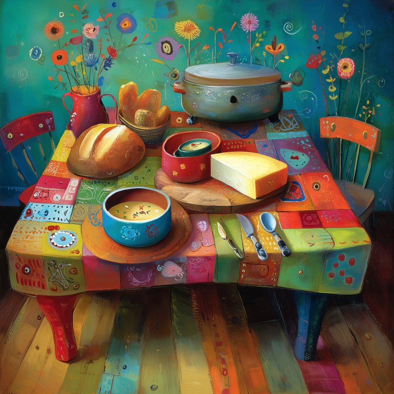 Colorful Kitchen Still Life 2