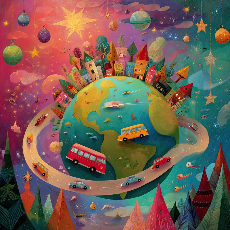 Whimsical World Journey