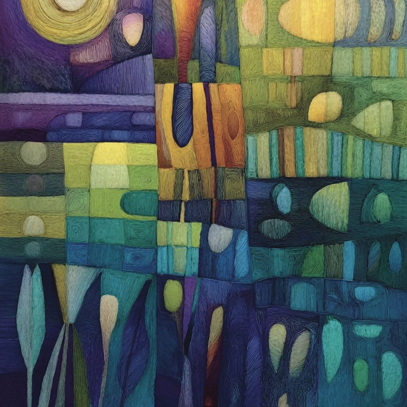 Vibrant Geometric Patterns 2