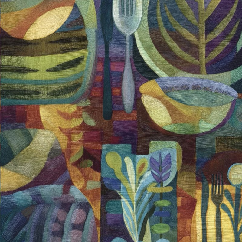 Colorful Abstract Composition 4