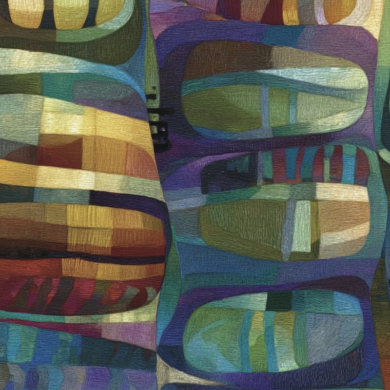 Abstract Colorful Shapes