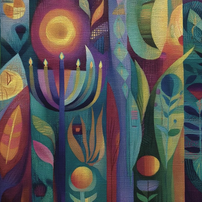 Colorful Abstract Landscape 2