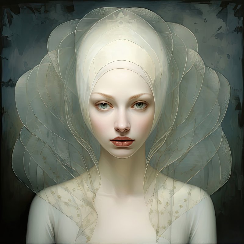 Ethereal Portrait Art