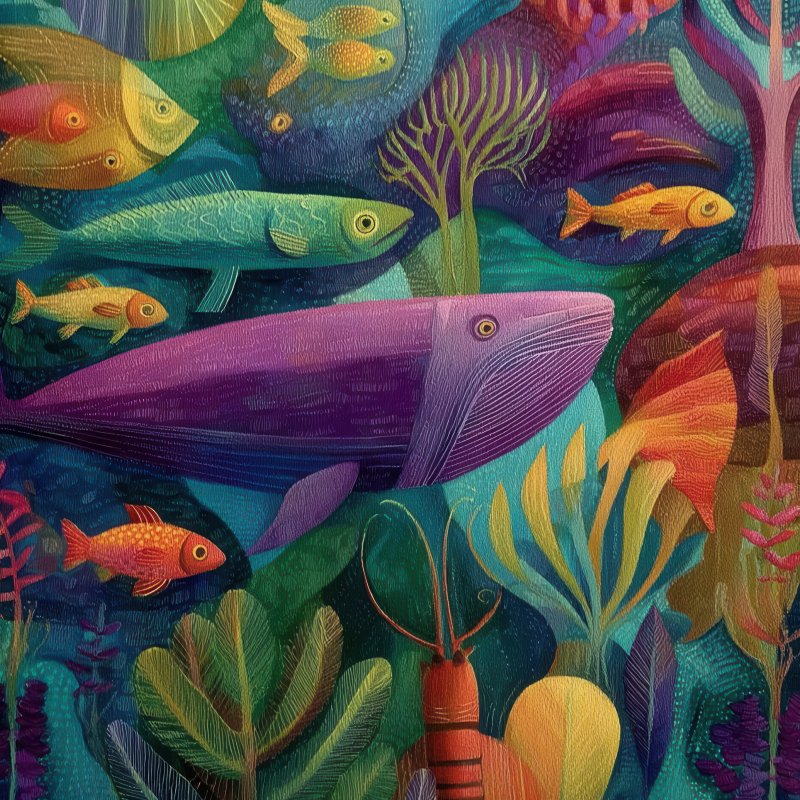 Underwater Colorful Scene 2