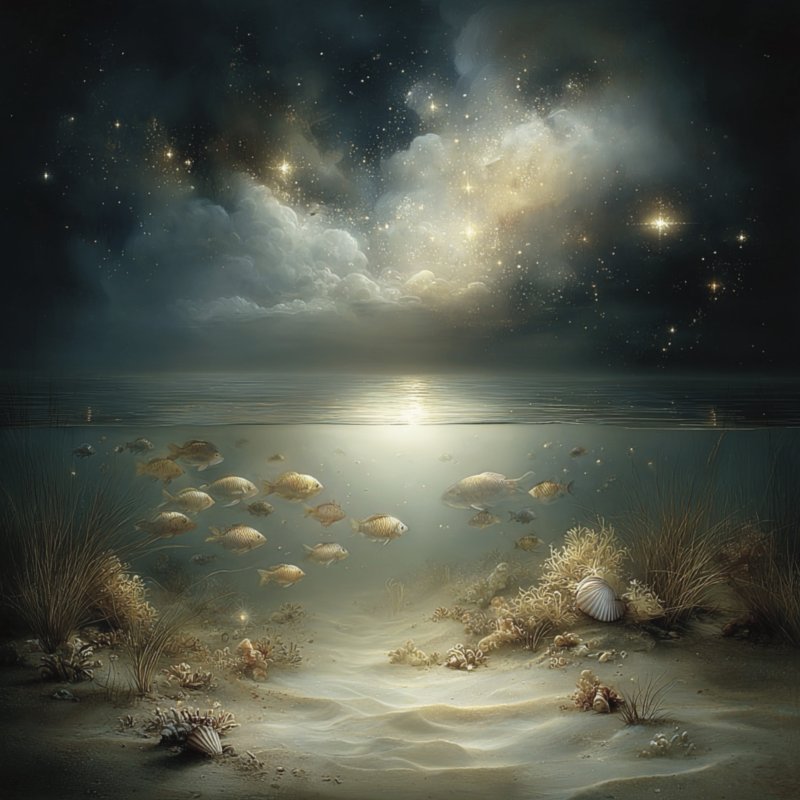 Dreamy Underwater Scene