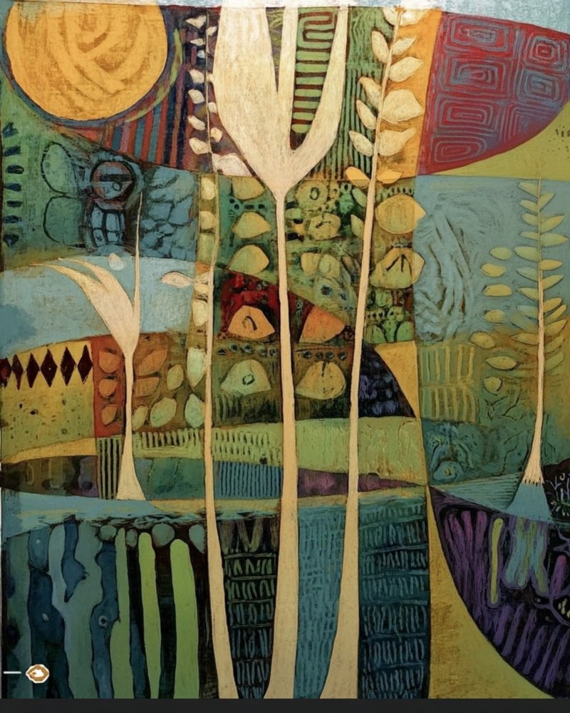 Colorful Abstract Landscape