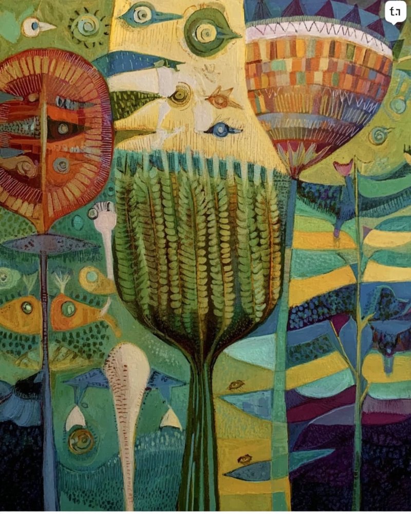 Colorful Botanical Illustration