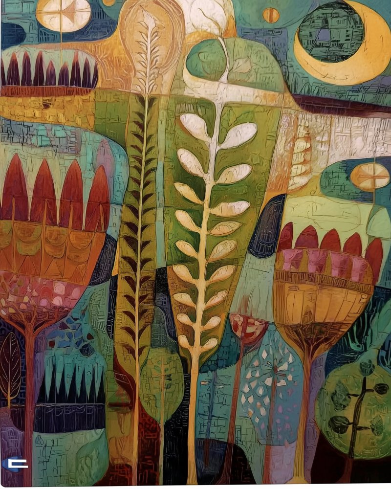 Colorful Floral Abstract