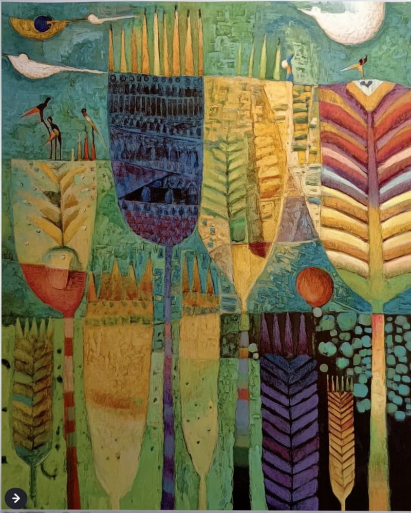 Colorful Abstract Landscape 3