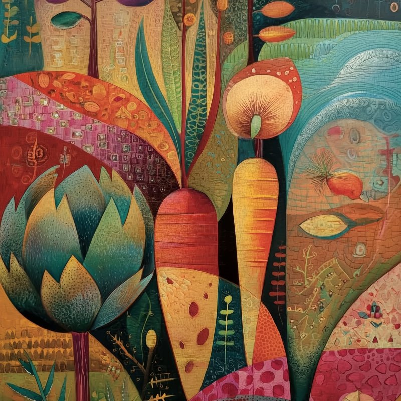 Vibrant Vegetable Garden 2