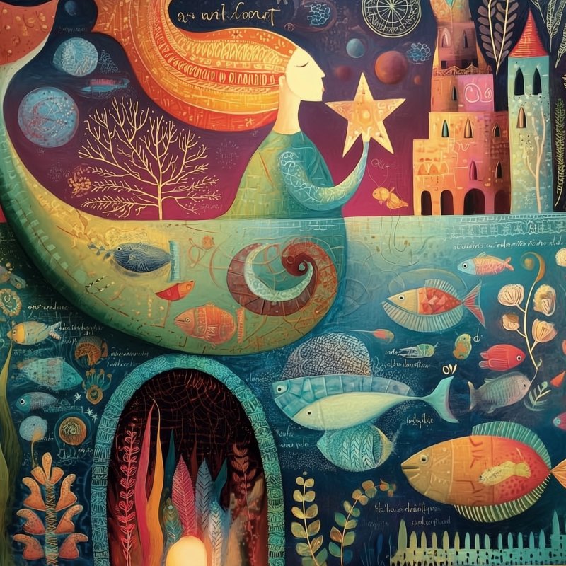 Mystical Mermaid Scene