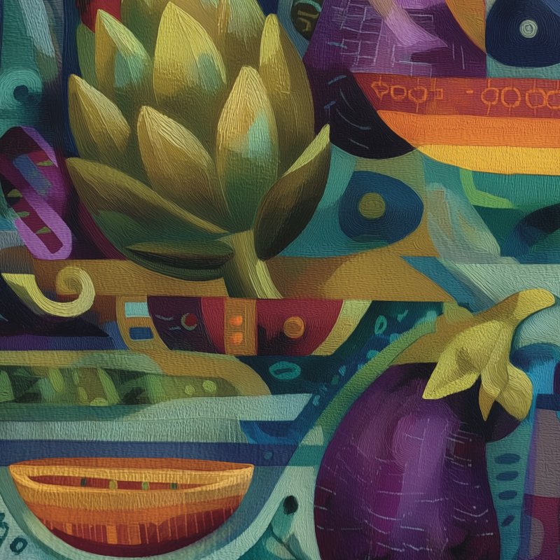 Vibrant Vegetable Still Life 3