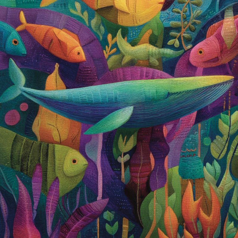 Colorful Underwater Scene 8